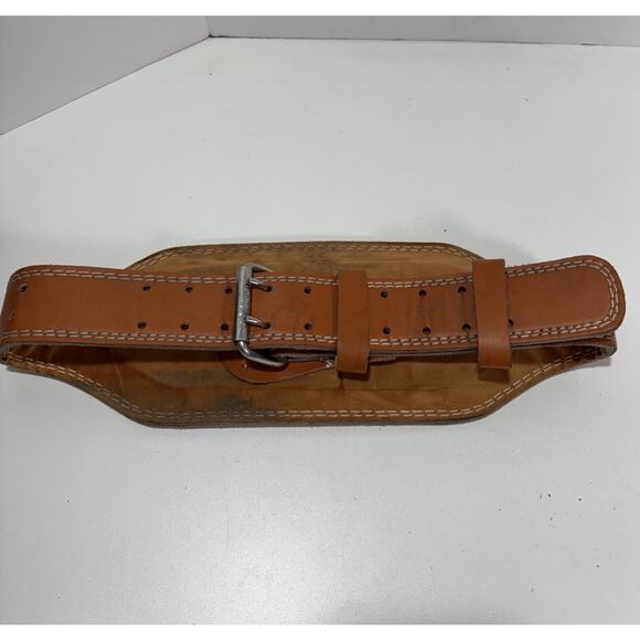 TMT Cowhide Leather Weight Lifting Waist for Back Support - Picture 1 of 6